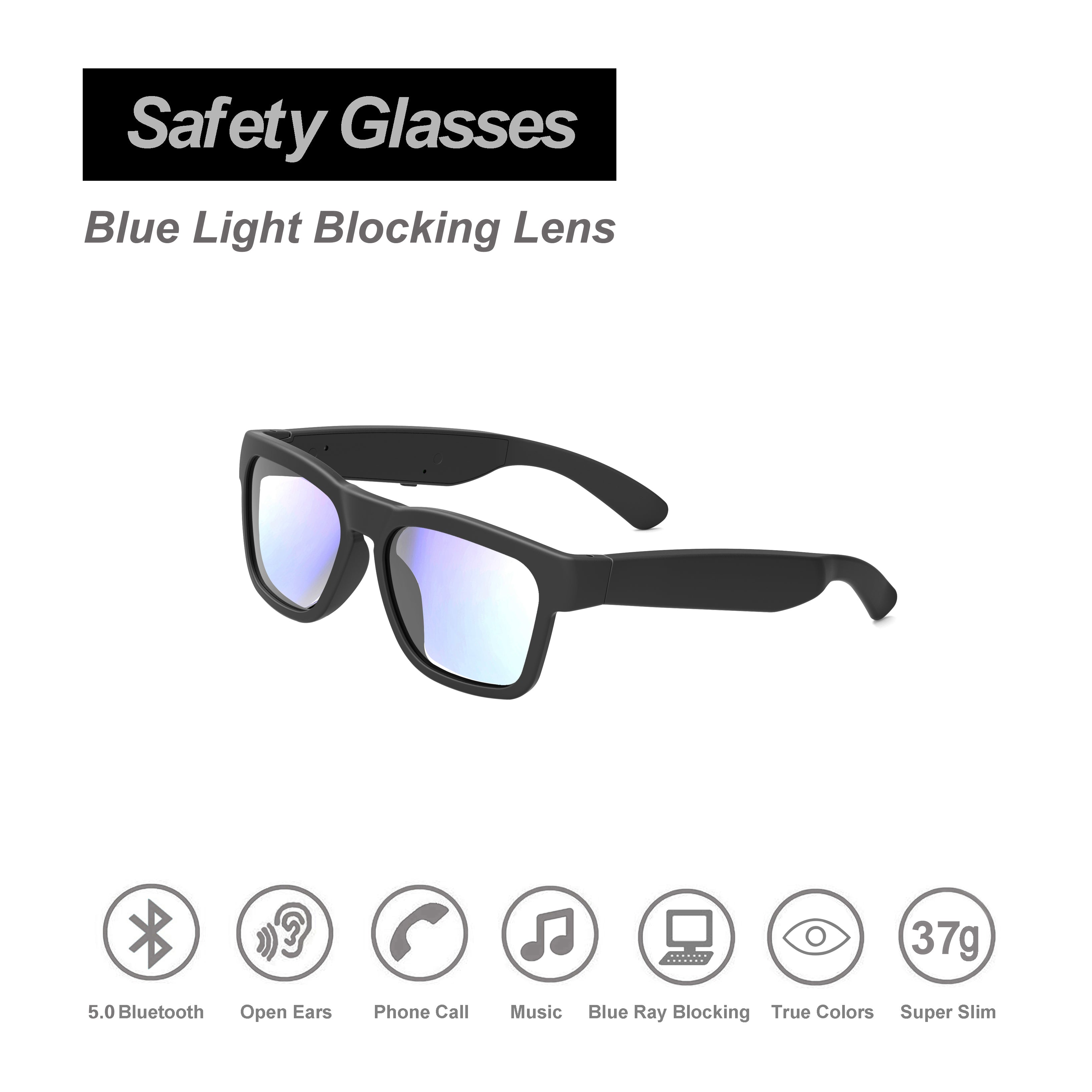 OhO Sunshine Elingo Smart AI Glasses - Audio & Real-Time Translation