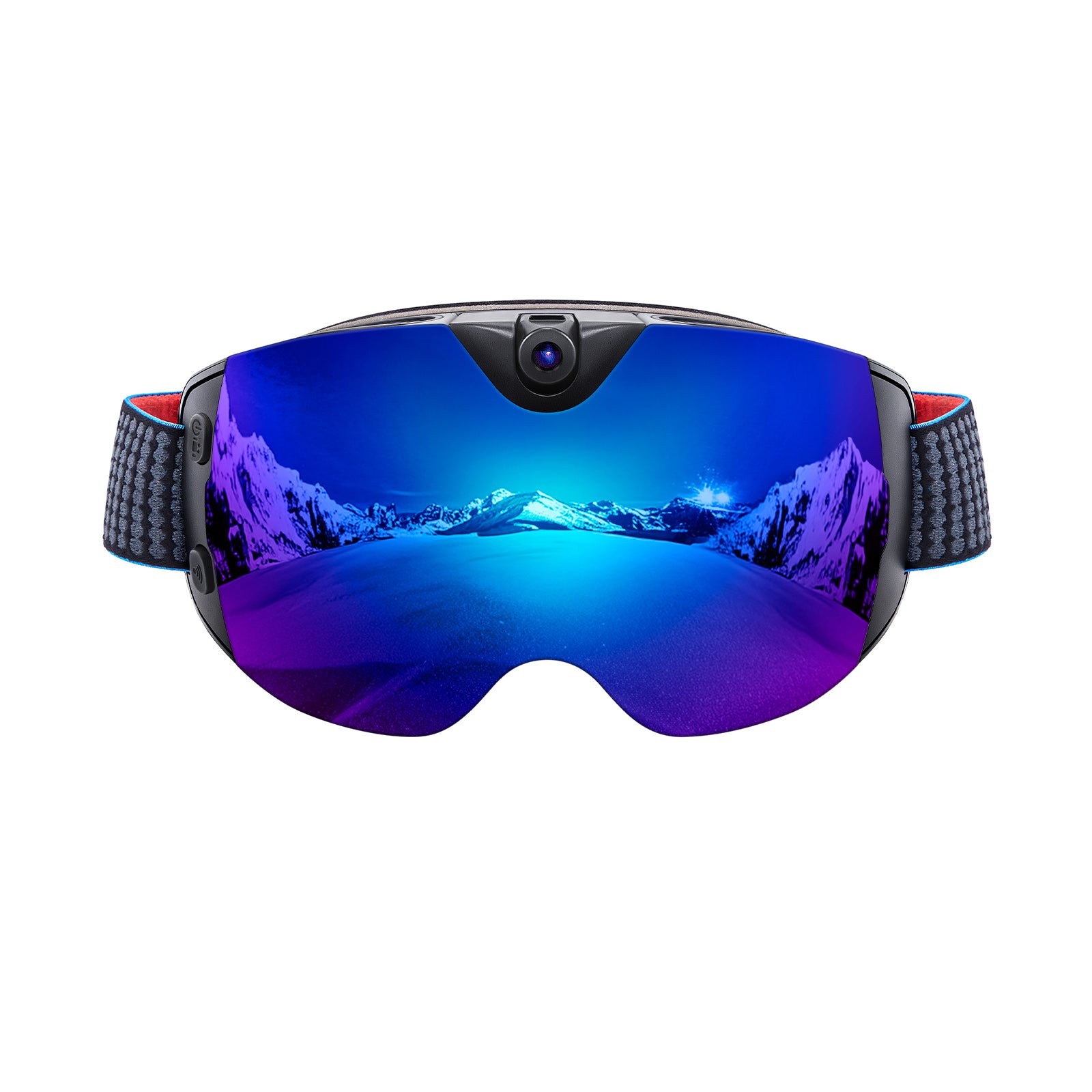 OhO Sunshine 4K Camera Smart Ski Goggles with WiFi, 24M Photo, Anti-Fog - Skyshot